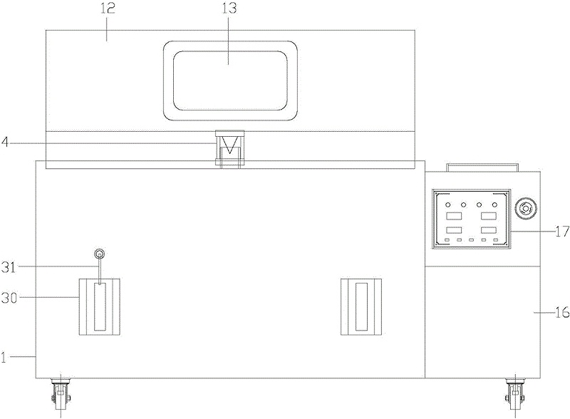 鹽霧試驗箱結(jié)構(gòu)圖